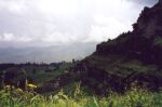    Lalibela - widoki z Asheten Mariam   