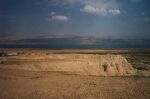   Qumran - widok od strony zachodniej   