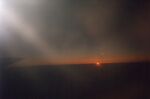    wschd soca - widok z samolotu