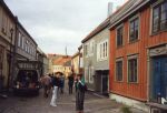    uliczka Trondheim   